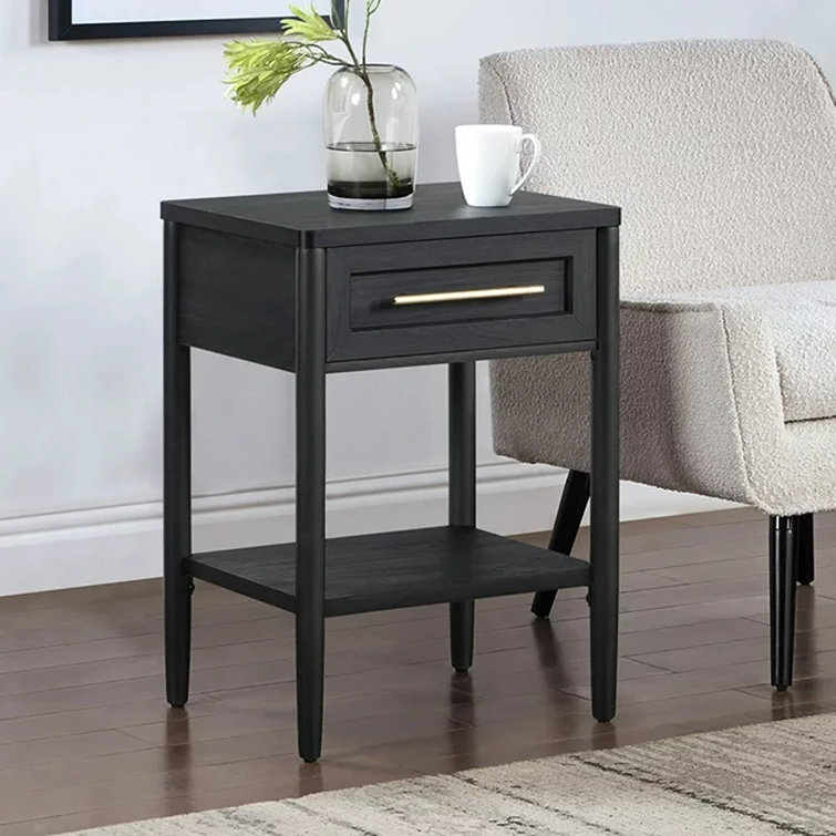 Better homes & gardens round accent table with deals drawer